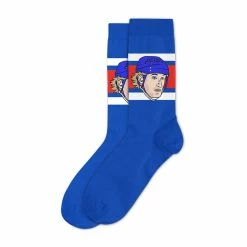 Grosnor WAYNE GRETZKY NEW YORK RANGERS SOCKEY HALL OF FAME SOCKS