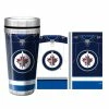 Mustang WINNIPEG JETS 16OZ STAINLESSS STEEL TRAVEL MUG 2 Mustang WINNIPEG JETS 16OZ STAINLESSS STEEL TRAVEL MUG -Jersey shop WINNIPEG JETS 16OZ STAINLESSS STEEL TRAVEL MUG