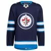 WINNIPEG JETS ADIDAS ADIZERO PRIMEGREEN AUTHENTIC NAVY HOME JERSEY -Jersey shop WINNIPEG JETS ADIDAS ADIZERO PRIMEGREEN AUTHENTIC NAVY HOME JERSEY FRONT