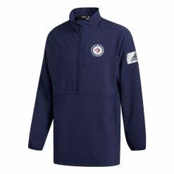 WINNIPEG JETS ADIDAS MEN'S GAME MODE 1/4 ZIP SHIRT