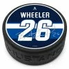 Mustang WINNIPEG JETS BLAKE WHEELER PUCK NHLPA COLLECTION