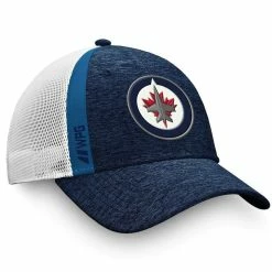 WINNIPEG JETS FANATICS MEN'S AUTHENTIC PRO LOCKER ROOM STRUCTURED ADJUSTABLE MESH HAT -Jersey shop WINNIPEG JETS FANATICS MEN S AP LOCKER ROOM STRUCTURED ADJUSTABLE MESH HAT RIGHT