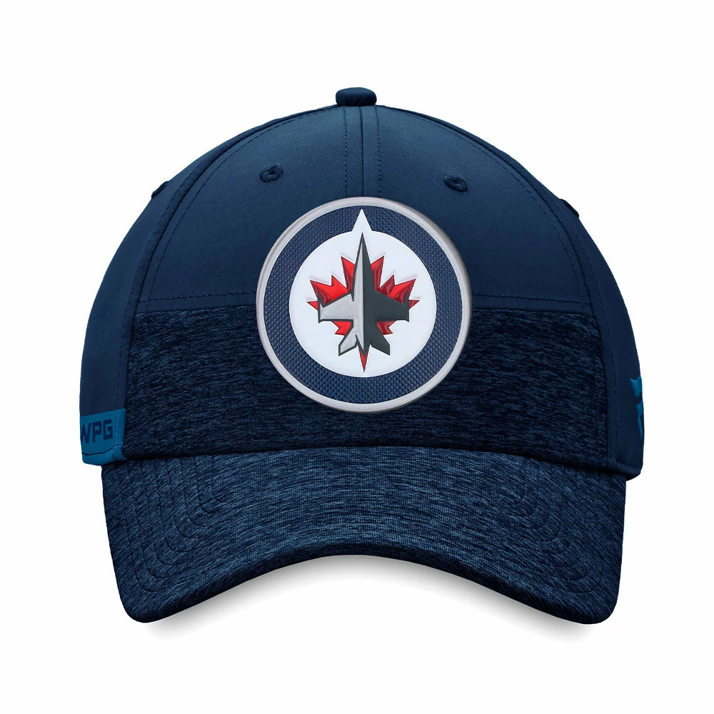 WINNIPEG JETS FANATICS MEN'S AUTHENTIC PRO LOCKER ROOM STRUCTURED STRETCH FLEX HAT 4 WINNIPEG JETS FANATICS MEN'S AUTHENTIC PRO LOCKER ROOM STRUCTURED STRETCH FLEX HAT - Image 2