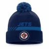 WINNIPEG JETS FANATICS MEN'S AUTHENTIC PRO LOCKER ROOM BEANIE CUFF POM TOQUE -Jersey shop WINNIPEG JETS FANATICS MEN S AUTHENTIC PRO LOCKER ROOM BEANIE CUFF POM TOQUE FRONT