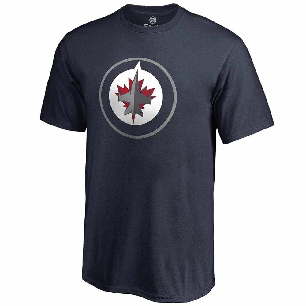 WINNIPEG JETS FANATICS ADULT PRIMARY LOGO SHIRT 3 WINNIPEG JETS FANATICS ADULT PRIMARY LOGO SHIRT