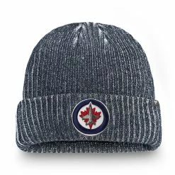 WINNIPEG JETS FANATICS MEN'S RINKSIDE CUFFED BEANIE TOQUE