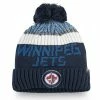 WINNIPEG JETS FANATICS MEN'S RINKSIDE GOALIE POM BEANIE TOQUE -Jersey shop WINNIPEG JETS FANATICS MEN S RINKSIDE GOALIE POM BEANIE TOQUE FRONT