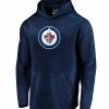 WINNIPEG JETS FANATICS MEN'S RINKSIDE SYNTH PULLOVER HOODIE -Jersey shop WINNIPEG JETS FANATICS MEN S RINKSIDE SYNTH PULLOVER HOODIE FRONT