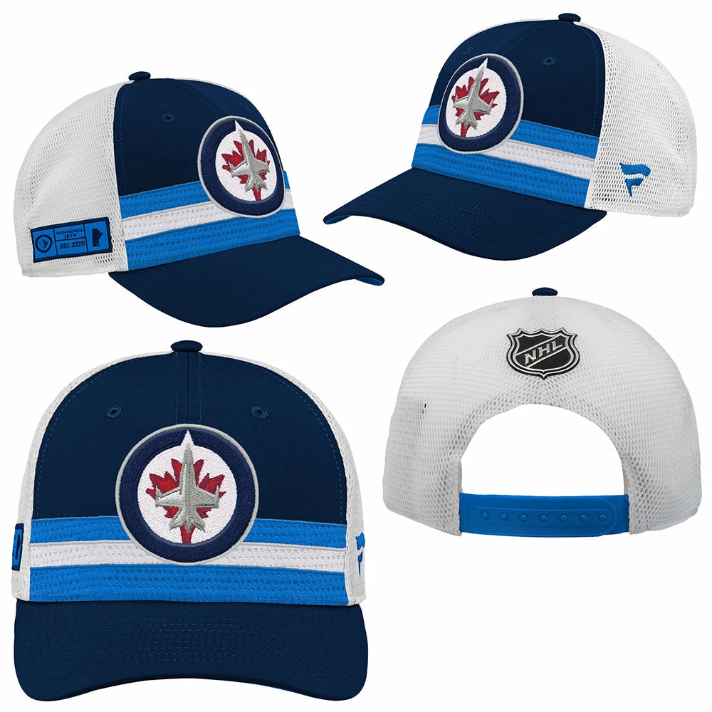 Outer Stuff WINNIPEG JETS KIDS 2020 NHL DRAFT HAT 4 Outer Stuff WINNIPEG JETS KIDS 2020 NHL DRAFT HAT - Image 2