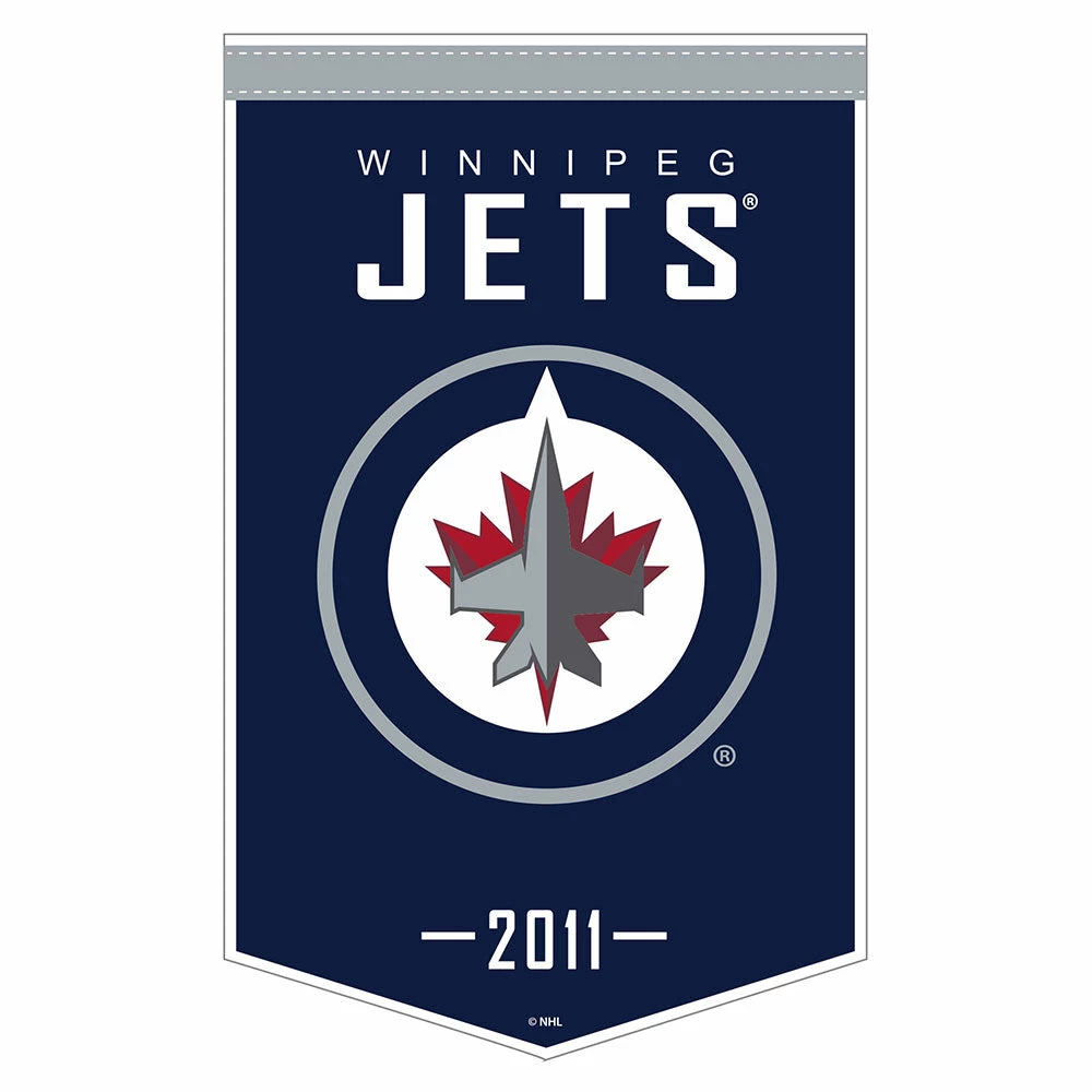 Mustang WINNIPEG JETS TEAM BANNER 3 Mustang WINNIPEG JETS TEAM BANNER