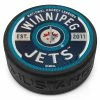 Mustang WINNIPEG JETS TRIMFLEXX GEAR PUCK -Jersey shop WINNIPEG JETS TRIMFLEXX GEAR PUCK