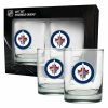 Mustang WINNIPEG JETS 2 PACK ROCK GLASS - ETCHED -Jersey shop Winnipeg Jets 2 Pack Rock Glass Set