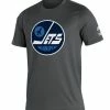 WINNIPEG JETS ADIDAS ADULT REVERSE RETRO AMPLIFIER T SHIRT -Jersey shop Winnipeg Jets Adidas Reverse Retro Amplifier T Shirt Front