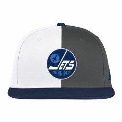 WINNIPEG JETS ADIDAS ADULT REVERSE RETRO FLAT BRIM SNAPBACK HAT