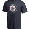 WINNIPEG JETS FANATICS MEN'S PRIMARY LOGO T SHIRT