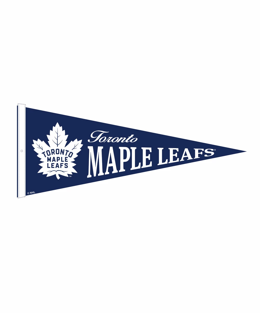 THE SPORTS VAULT TORONTO MAPLE LEAFS PENNANT 3 THE SPORTS VAULT TORONTO MAPLE LEAFS PENNANT