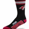 NSSI G-III ARIZONA COYOTES 4 STRIPE DEUCE MEN'S SOCKS