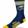 NSSI G-III BUFFALO SABRES 4 STRIPE DEUCE MEN'S SOCKS 2 NSSI G-III BUFFALO SABRES 4 STRIPE DEUCE MEN'S SOCKS -Jersey shop nssi 2017 4stripe decue sock bsa