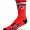 NSSI G-III CAROLINA HURRICANES 4 STRIPE DEUCE MEN'S SOCKS -Jersey shop nssi 2017 4stripe decue sock chu