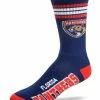 NSSI G-III FLORIDA PANTHERS 4 STRIPE DEUCE MEN'S SOCKS -Jersey shop nssi 2017 4stripe decue sock fpa