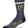 NSSI G-III VEGAS GOLDEN KNIGHTS 4 STRIPE DEUCE MEN'S SOCKS -Jersey shop nssi 2017 4stripe decue sock vgk
